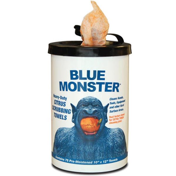 Mill Rose Blue Monster Citrus Scrubbing Towels MI601505